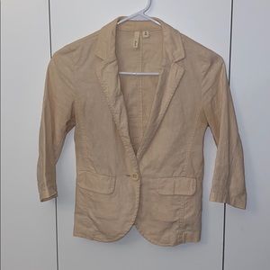 Frenchi 3/4 Sleeve Blazer